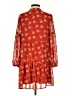 Luxology 100% Polyester Paisley Red Casual Dress Size S - photo 2