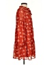 Luxology 100% Polyester Paisley Red Casual Dress Size S - photo 4