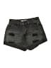 KANCAN JEANS Black Denim Shorts Size 0 - photo 1