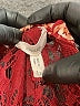 Maurices 100% Polyester Floral Burgundy 3/4 Sleeve Blouse Size 1X - photo 7