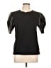 MICHAEL Michael Kors Black Short Sleeve Top Size L - photo 1