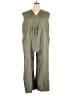 Assorted Brands Solid Green Jumpsuit Size XXL - photo 1