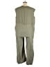 Assorted Brands Solid Green Jumpsuit Size XXL - photo 2