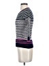 J.Crew 100% Merino Chevron-herringbone Purple Wool Sweater Size S - photo 5