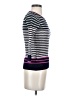J.Crew 100% Merino Chevron-herringbone Purple Wool Sweater Size S - photo 4