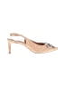 On 34th Ivory Tan Heels Size 10 - photo 1