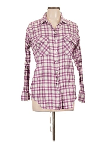 CAbi Long Sleeve Button-Down Shirt (view 1)