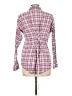 CAbi Plaid Purple Long Sleeve Button-Down Shirt Size L - photo 2