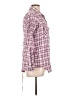 CAbi Plaid Purple Long Sleeve Button-Down Shirt Size L - photo 4