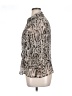 Nicola 100% Polyester Animal Print Silver 3/4 Sleeve Blouse Size XL - photo 5