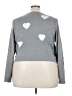 Torrid Hearts Gray Cardigan Size 4X Plus (4) - photo 2