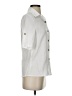 Unbranded 100% Polyester Ivory Short Sleeve Blouse Size S - photo 4