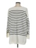 CAbi Stripes Ivory White Cardigan Size M - photo 2