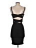 Unbranded Solid Black Cocktail Dress Size S (estimated) - photo 2