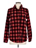 Time and Tru 100% Polyester Red Cardigan Size 8 - 10 - photo 1