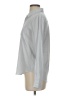 Ann Taylor Houndstooth Gray Long Sleeve Button-Down Shirt Size XS - photo 5