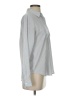 Ann Taylor Houndstooth Gray Long Sleeve Button-Down Shirt Size XS - photo 4
