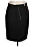 Per Se By Carlisle Solid Black Wool Skirt Size 6 - photo 1