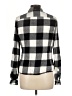 BDG 100% Baumwolle Checkered-gingham Black Long Sleeve Button-Down Shirt Size L - photo 2