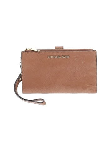 MICHAEL Michael Kors Leather Wristlet (view 1)
