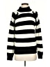 Guess 100% Acrylic Stripes Black Turtleneck Sweater Size S - photo 1