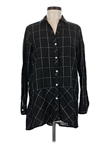 Foxcroft Long Sleeve Button-Down Shirt (view 1)