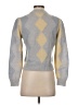 J.Crew Argyle Gray Turtleneck Sweater Size XXS - photo 2