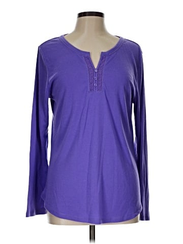 Ellen Tracy Long Sleeve Top (view 1)