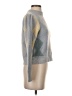 J.Crew Argyle Gray Turtleneck Sweater Size XXS - photo 4