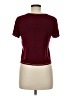 Forever 21 Burgundy Short Sleeve Top Size M - photo 2