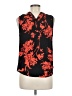 Who What Wear 100% Polyester Red Sleeveless Blouse Size M - photo 2