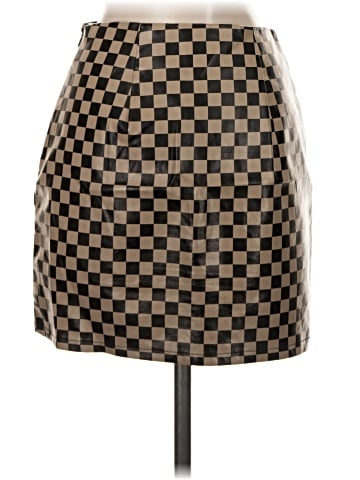 Vestique Faux Leather Skirt (view 2)