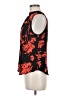 Who What Wear 100% Polyester Red Sleeveless Blouse Size M - photo 5