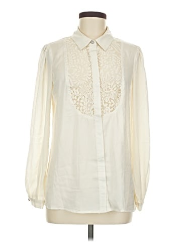 Dennis by Dennis Basso Long Sleeve Blouse (view 1)