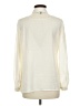 Dennis by Dennis Basso 100% Polyester Ivory Long Sleeve Blouse Size 4 - photo 2