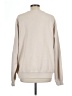 Pacific & Co. Solid Ivory Tan Sweatshirt Size L - photo 2