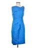 David Meister Blue Cocktail Dress Size 2 - photo 1