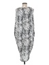 H&M Graphic Silver Casual Dress Size 8 - photo 2