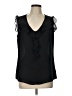 Express 100% Polyester Black Sleeveless Blouse Size L - photo 1