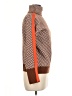 Unbranded Chevron-herringbone Brown Turtleneck Sweater Size M (estimated) - photo 4