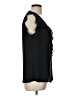 Express 100% Polyester Black Sleeveless Blouse Size L - photo 4