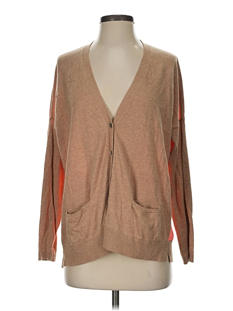 Pre-owned Gap Cardigan Sweater In Tan