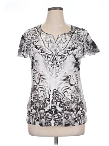 Live and Let Live Short Sleeve Top (view 1)