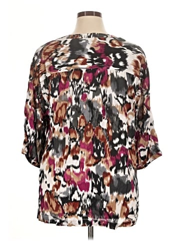 New Directions 3/4 Sleeve Blouse (view 2)