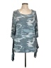Michael Lauren Camo Blue 3/4 Sleeve T-Shirt Size L - photo 1