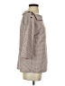 Assorted Brands Houndstooth Brown 3/4 Sleeve Top Size M - photo 4