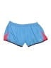 Nike 100% Polyester Color Block Blue Athletic Shorts Size XL - photo 1