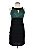 En Focus Studio Teal Cocktail Dress Size 6 - photo 1