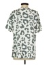 Hopely Animal Print Silver Short Sleeve T-Shirt Size S - photo 2