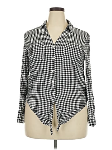 Jones New York Long Sleeve Button-Down Shirt (view 1)